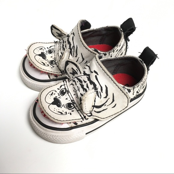 Converse Other - Baby Converse chuck Taylor shoes animal print 🐯